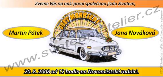 obrzek svatebnho oznmen tatra