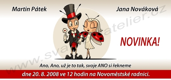 obr�zek svatebn�ho ozn�men� berušky